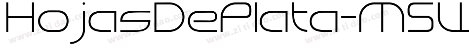 HojasDePlata-M5We字体转换
