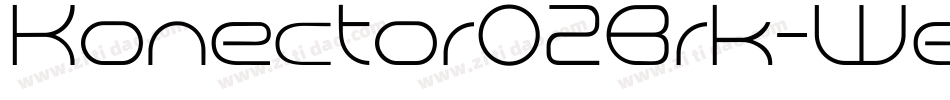 KonectorO2Brk-WeEz字体转换