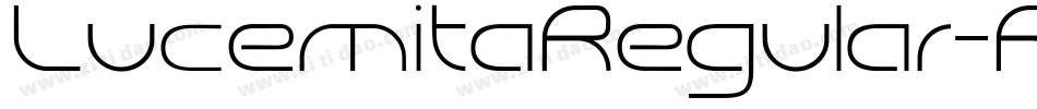 LucemitaRegular-R5We字体转换