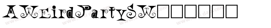AWeirdPartySW字体转换