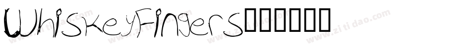 WhiskeyFingers字体转换