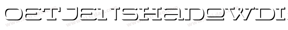 OetjenShadowDisplay字体转换