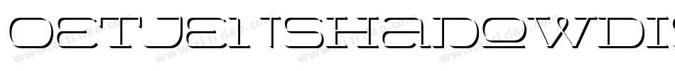 OetjenShadowDisplay字体转换