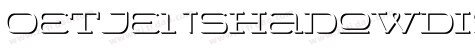 OetjenShadowDisplay字体转换