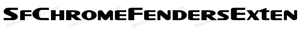 SfChromeFendersExtendedOblique-z9Zl字体转换