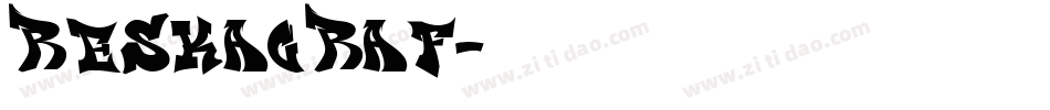 ReskaGraf字体转换