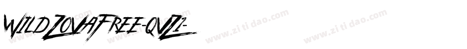 WildZovaFree-qvZ1字体转换