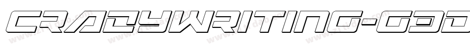 CrazyWriting-g3d1字体转换