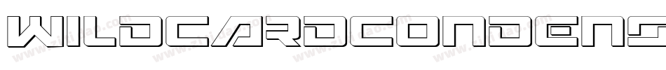 WildcardCondensed-5ZPV字体转换