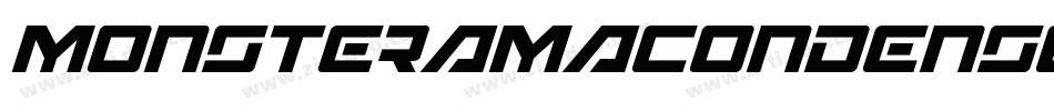 MonsteramaCondensedItalic-1Bpj字体转换