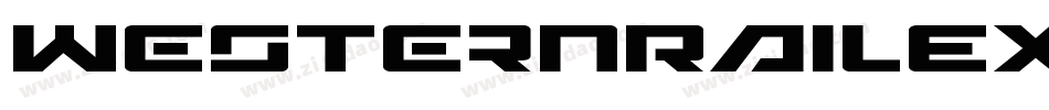 WesternRailExpandedItalic-w1Bo8字体转换