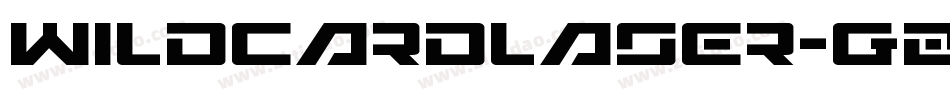 WildcardLaser-G2rg字体转换