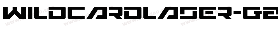 WildcardLaser-G2rg字体转换