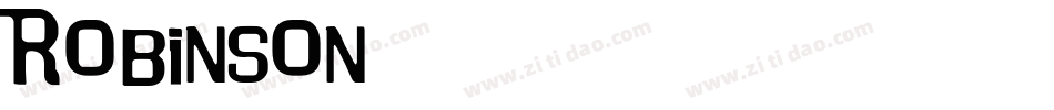 Robinson字体转换