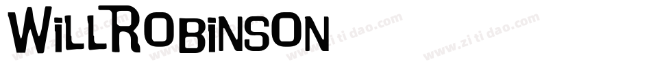 WillRobinson字体转换