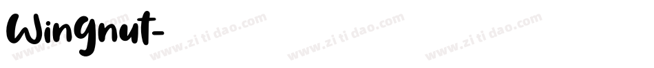 Wingnut字体转换
