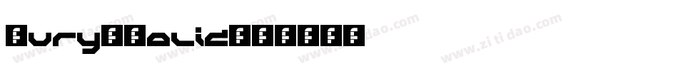 Fury-Solid字体转换