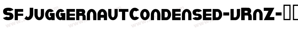 SfJuggernautCondensed-vRnZ字体转换 SfJuggernautCondensed-vRnZ字体转换
