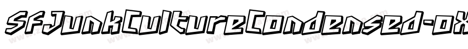 SfJunkCultureCondensed-oXvq字体转换 SfJunkCultureCondensed-oXvq字体转换