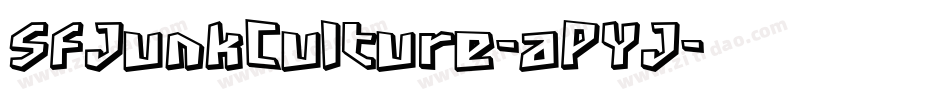 SfJunkCulture-aPYJ字体转换 SfJunkCulture-aPYJ字体转换