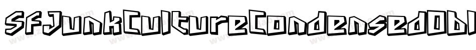 SfJunkCultureCondensedOblique-Wop9字体转换 SfJunkCultureCondensedOblique-Wop9字体转换