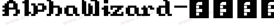 AlphaWizard字体转换