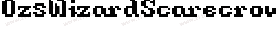 OzsWizardScarecrow-1oKZ字体转换