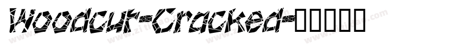 Woodcut-Cracked字体转换