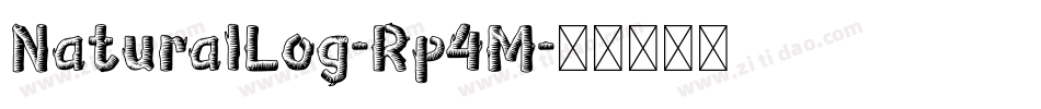 NaturalLog-Rp4M字体转换