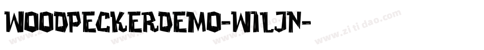 WoodpeckerDemo-w1ljn字体转换