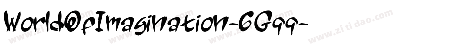 WorldOfImagination-6Gqq字体转换