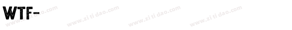 WTF字体转换