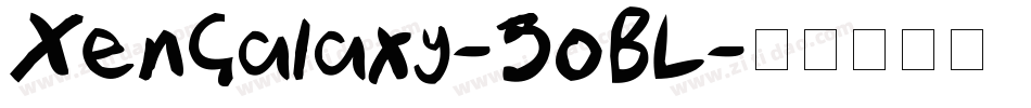 XenGalaxy-5oBL字体转换