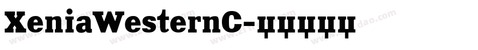 XeniaWesternC字体转换