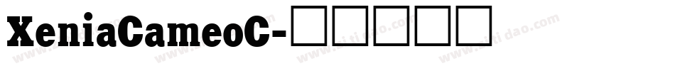 XeniaCameoC字体转换