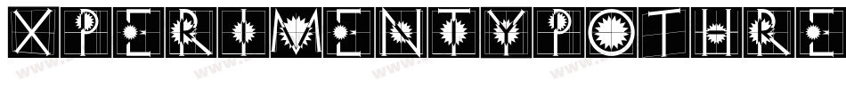 XperimentypoThree-C-Square字体转换