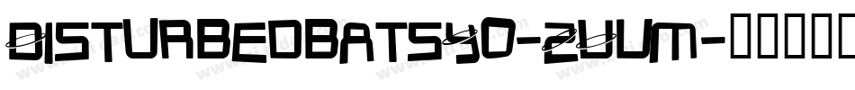 DisturbedbatsYo-ZVvm字体转换