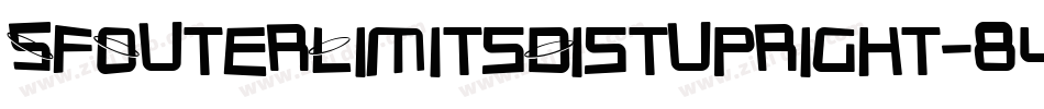 SfOuterLimitsDistupright-84rB字体转换 SfOuterLimitsDistupright-84rB字体转换