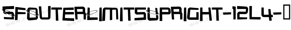 SfOuterLimitsUpright-12l4字体转换 SfOuterLimitsUpright-12l4字体转换
