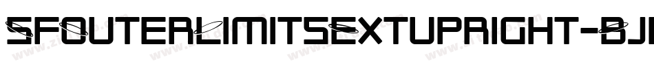 SfOuterLimitsExtupright-Bjdl字体转换 SfOuterLimitsExtupright-Bjdl字体转换
