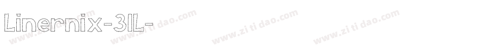 Linernix-3lL字体转换