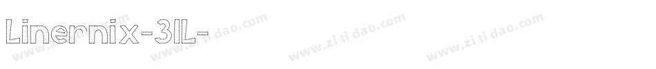 Linernix-3lL字体转换
