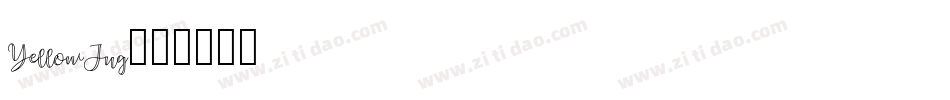 YellowJug字体转换