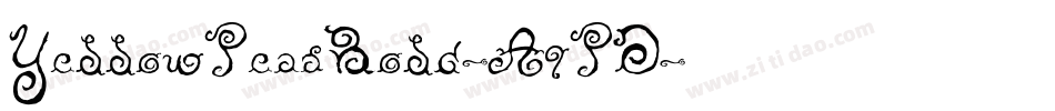 YellowPeasBold-A9PD字体转换