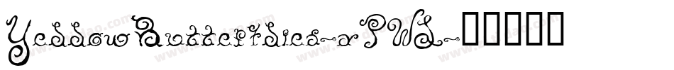 YellowButterflies-vPWL字体转换
