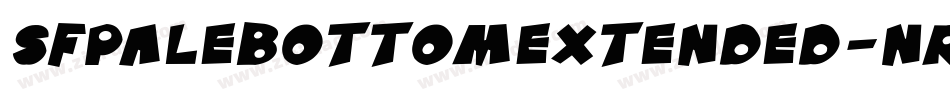 SfPaleBottomExtended-nrD0字体转换 SfPaleBottomExtended-nrD0字体转换