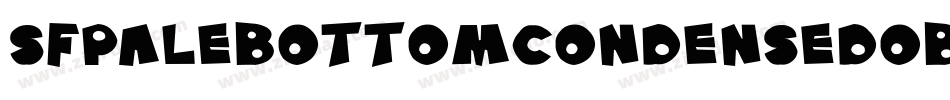 SfPaleBottomCondensedOblique-rr09字体转换