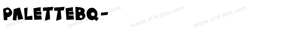 PaletteBQ字体转换