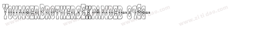 YoungerBrothersExpanded-89Gg字体转换