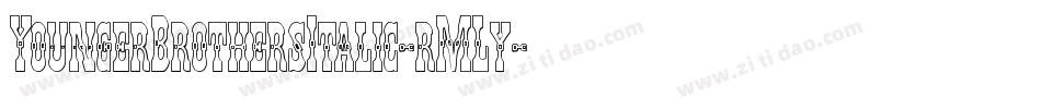 YoungerBrothersItalic-rMLy字体转换